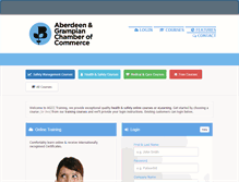 Tablet Screenshot of agcchealthandsafety.com